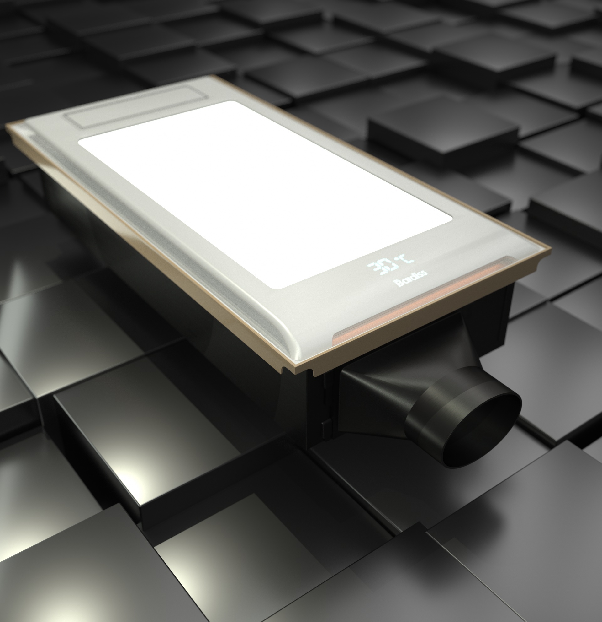 給你一個溫暖的家！8合1排氣大屏LED照明一體風暖多功能浴霸