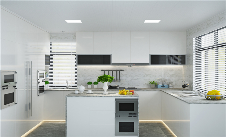2020廚房吊頂裝修效果圖,多款顏植爆表的廚房讓你挑選