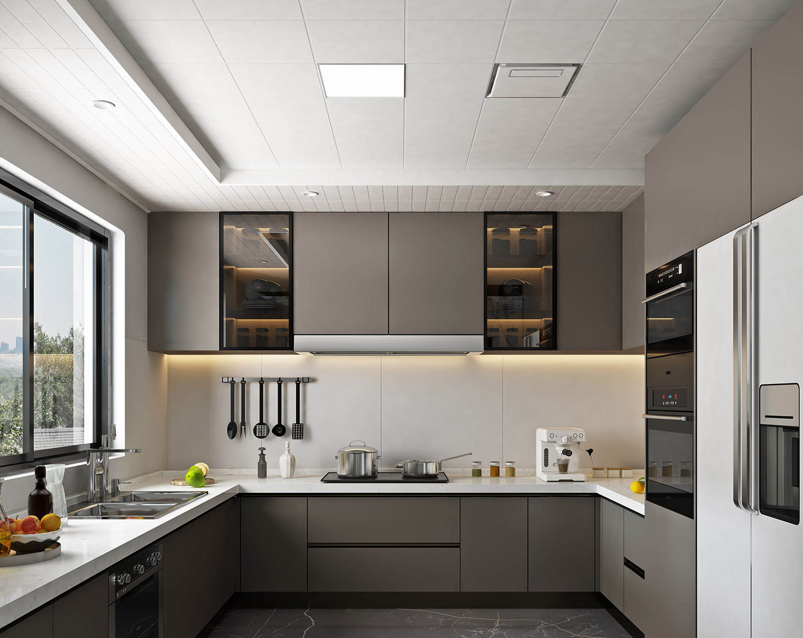 集成吊頂十大品牌巴迪斯廚房吊頂效果圖 集成吊頂十大品牌巴迪斯廚房吊頂效果圖