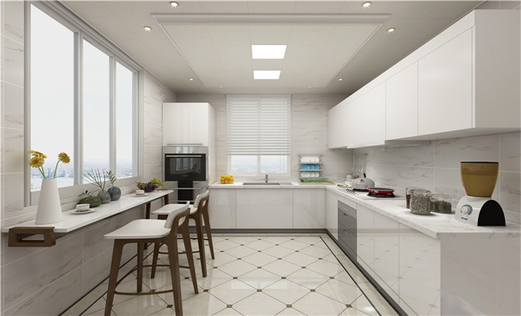 簡約現(xiàn)代風(fēng)格的開放式廚房 簡約現(xiàn)代風(fēng)格的開放式廚房