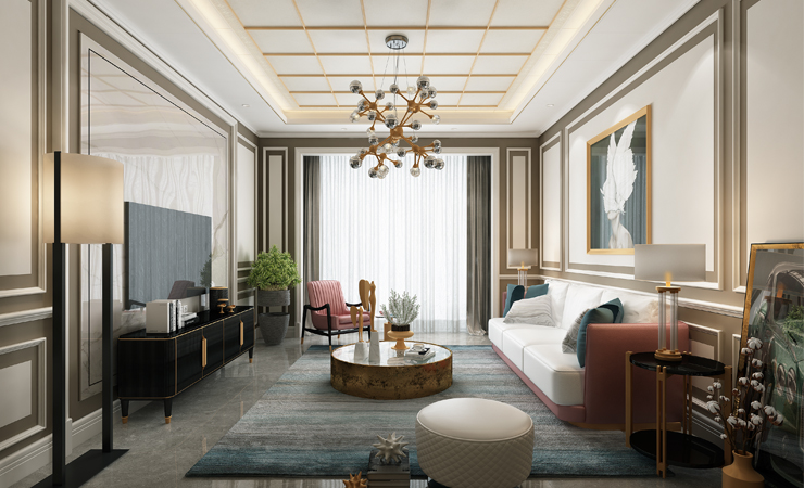 客廳的集成吊頂可以設(shè)計(jì)成這樣造型別具一格 客廳的集成吊頂可以設(shè)計(jì)成這樣造型別具一格