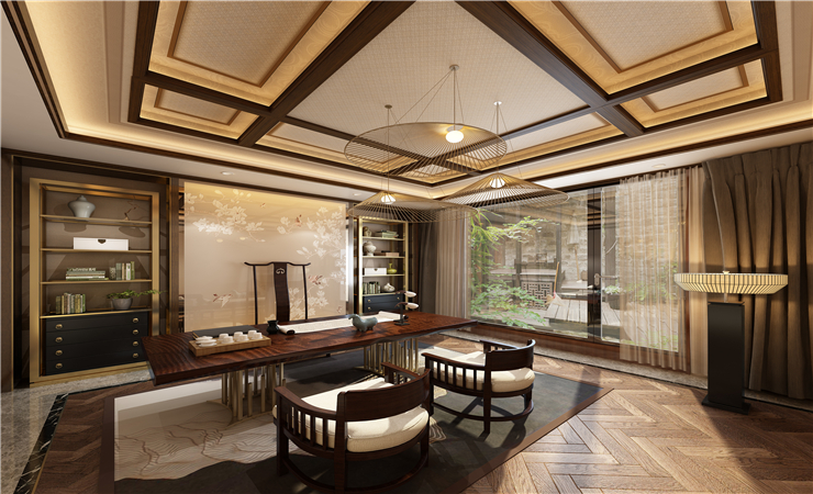 帝福大板集成吊頂規格達1306mmx1306mm，整板厚6mm，超大尺寸，定尺加工，自由組合！無論您選擇平層還是分層，它都可以完美地適應，更少的鋪路縫和更強的整體感覺。